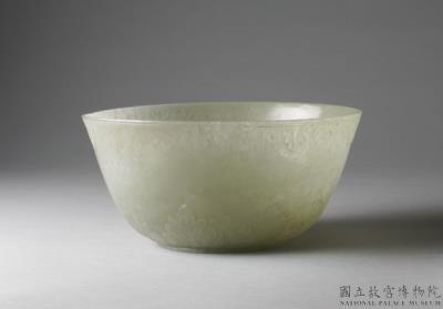 图片[2]-Jade round bowl with leaf pattern, Mughal Empire-China Archive